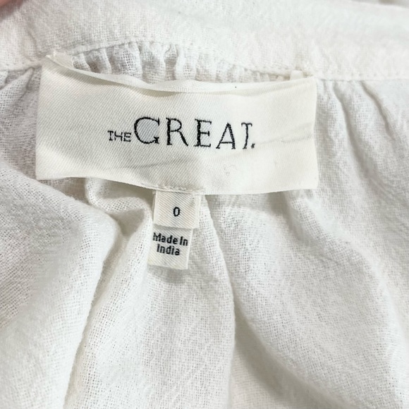 ♦️SOLD♦️The GREAT. The Adobe Embroidered Tunic - Picture 14 of 15